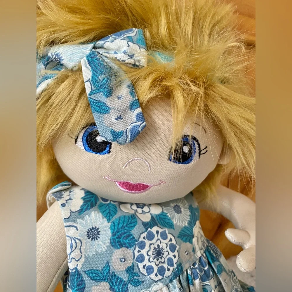 Handmade fabric baby